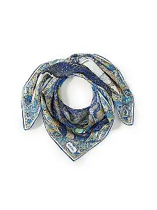 ROECKL Tuch aus 100% Seide indigo
