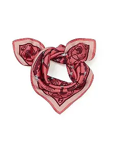 ROECKL Nicki-Tuch aus 100% Seide Flamingo