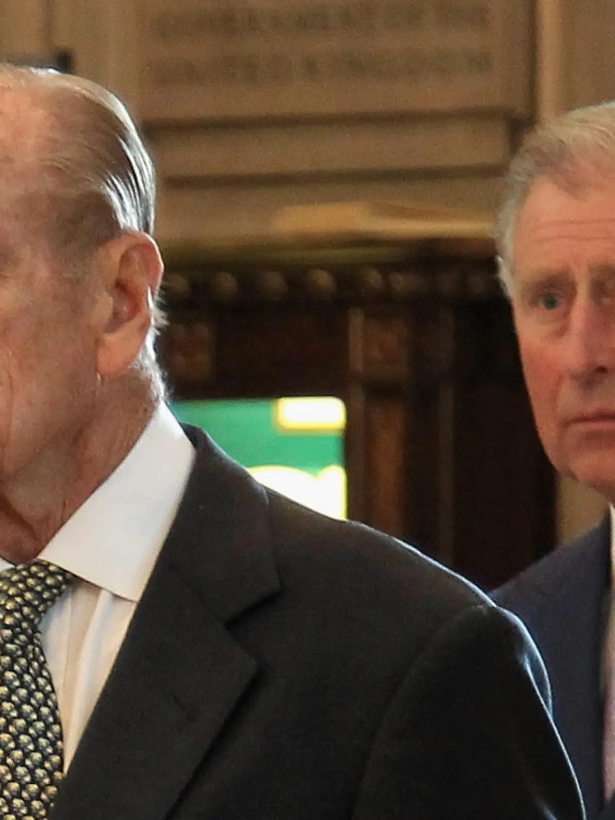 Queen Elizabeth II, Prince Philip, Duke of Edinbugh and Prince Charles, Prince of Wales attend a Service of Celebration to Mark the 400th Anniversary of the King James Bible at Westminster Abbey on November 16, 2011 in London, England