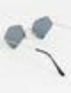 Topshop – Abstrakt geformte Sonnenbrille