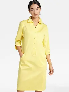 Kleid in Zitronengelb