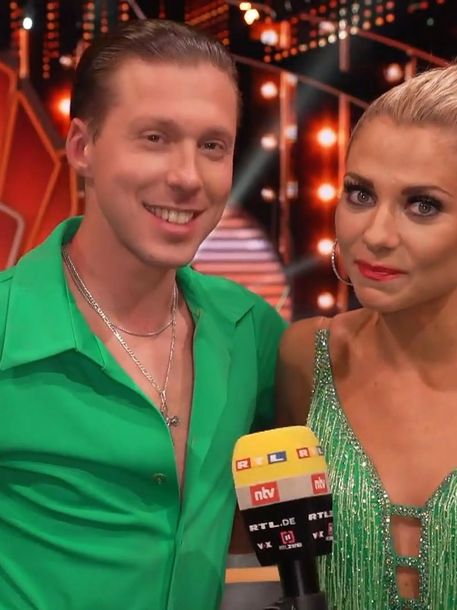 Valentin Lusin und Valentina Pahde sprechen nach der achten "Let's Dance"-Show über ihren Charleston.