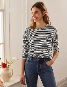 Ottilie Oberteil aus Leinenjersey