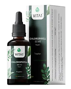 Chlorophyll Flüssige Chlorofresh 200mg 100 % vegan • Stärkung Immunsystem 50mL