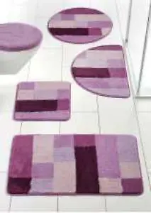 Badematte in farbenfrohem Design