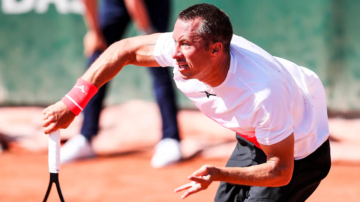 TENNIS - French Open 2021 PARIS,FRANCE,01.June.21 - TENNIS - ATP, Tennis Herren World Tour, French Open, Roland Garros, Grand Slam. Image shows Philipp Kohlschreiber GER. PUBLICATIONxNOTxINxAUTxSUIxSWE GEPAxpictures/xPatrickxSteiner