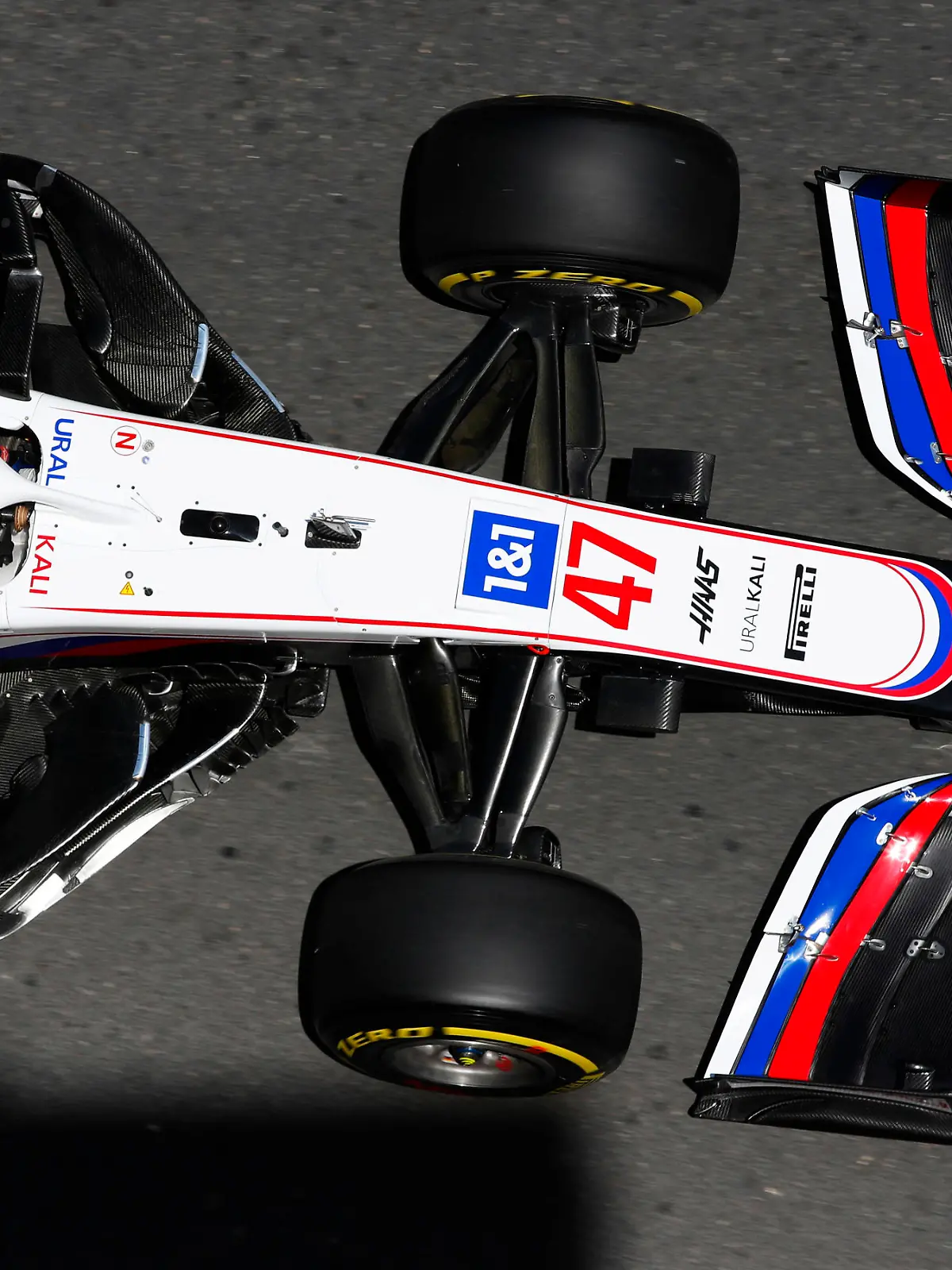 Formula 1 2021: Azerbaijan GP BAKU CITY CIRCUIT, AZERBAIJAN - JUNE 04: Mick Schumacher, Haas VF-21 during the Azerbaijan GP at Baku City Circuit on Friday June 04, 2021 in Baku, Azerbaijan. Photo by Charles Coates / LAT Images Images PUBLICATIONxINxGERxSUIxAUTxHUNxONLY GP2106_092034_09I5563 