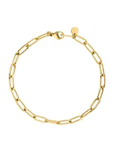 Vergoldetes Armband aus Edelstahl