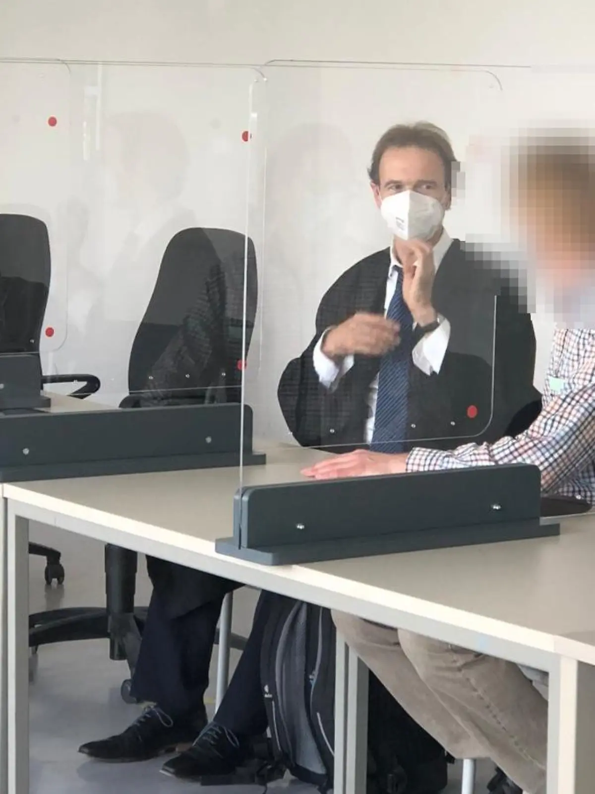 Prozess vor dem Amtsgericht Altona. Es geht um sexuellen Missbrauch im Schwimmbad.
