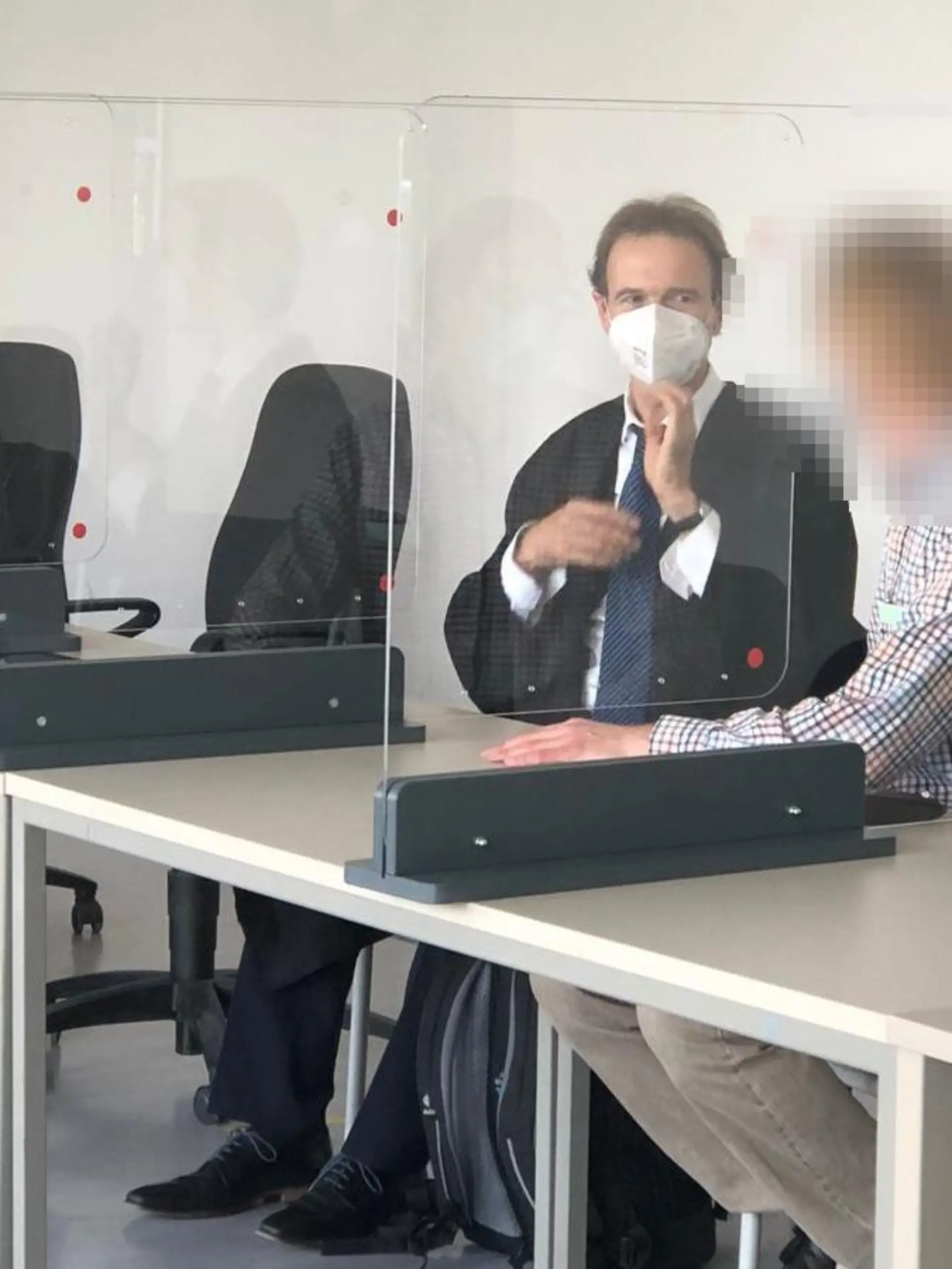 Prozess vor dem Amtsgericht Altona. Es geht um sexuellen Missbrauch im Schwimmbad.