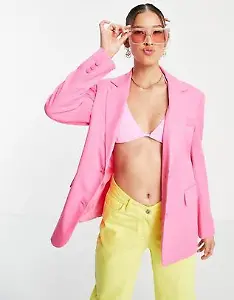 Oversized-Blazer von Bershka
