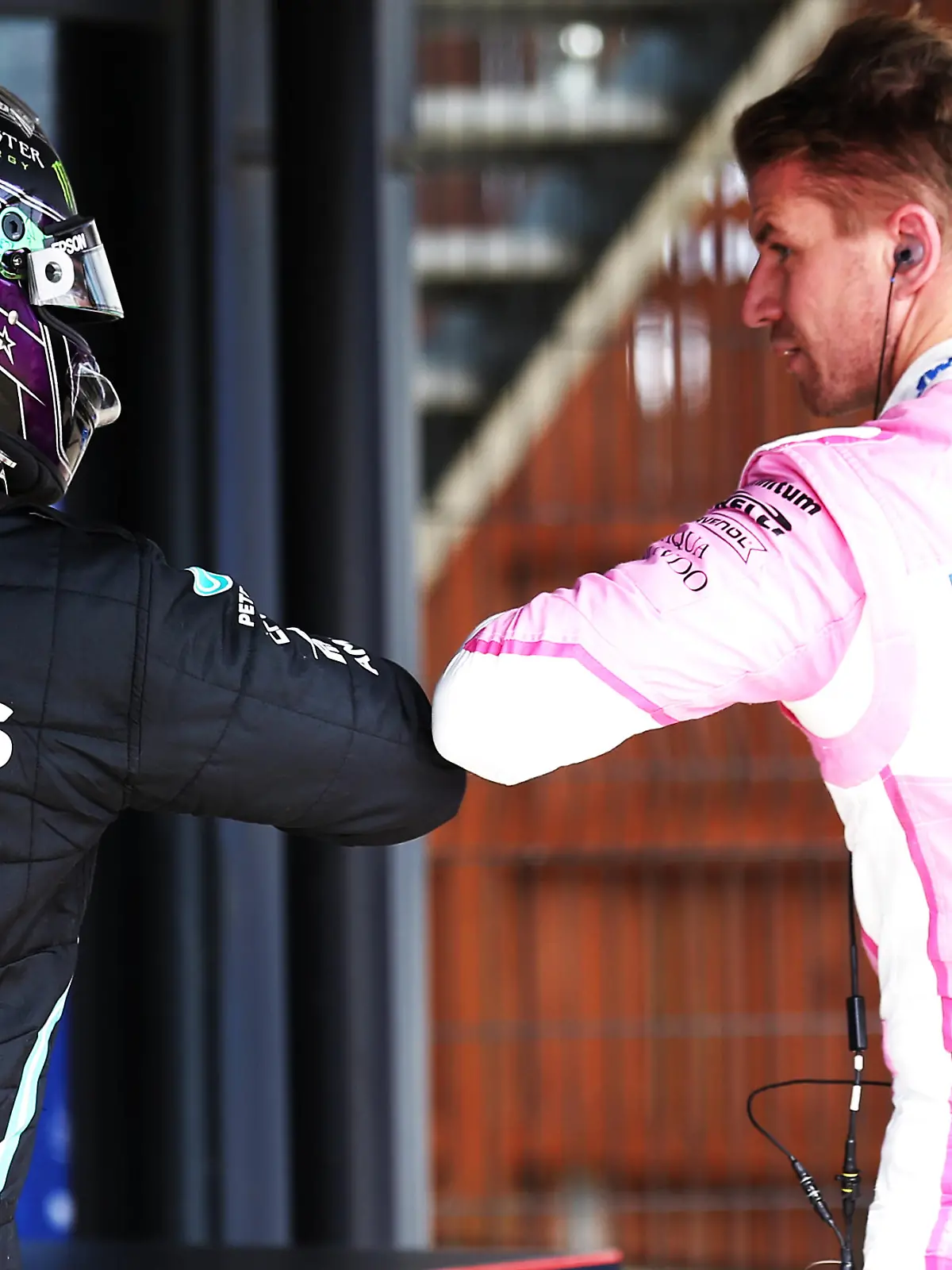 Lewis Hamilton und Nico Hülkenberg