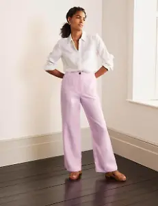 Leinenhose in Pastellrosa