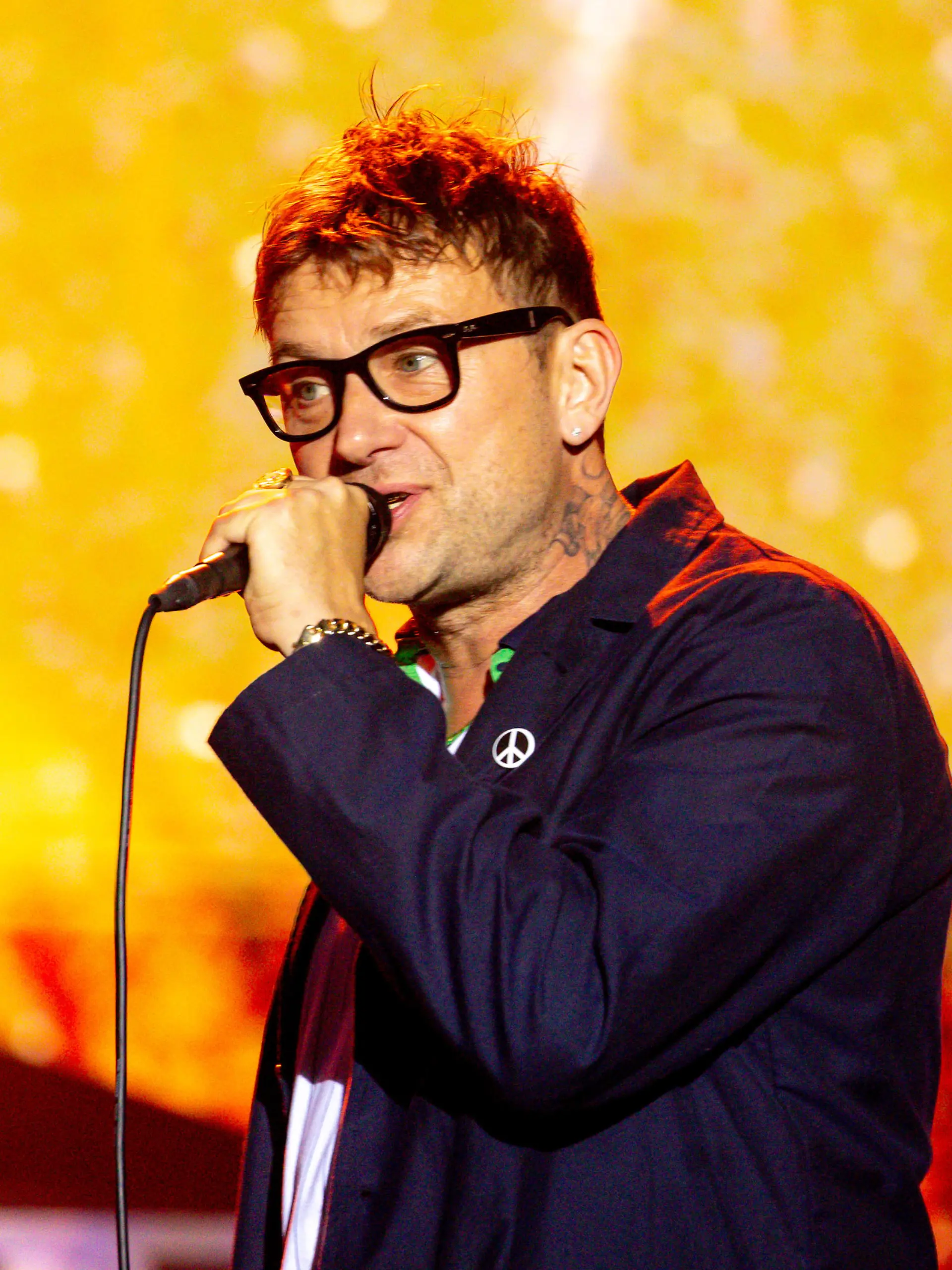 July 22, 2023, Lucca, Italy: Damon Albarn of Blur Rock band performs live at Lucca Summer Festival in Lucca. (Credit Image: © Mairo Cinquetti/SOPA Images via ZUMA Press Wire)