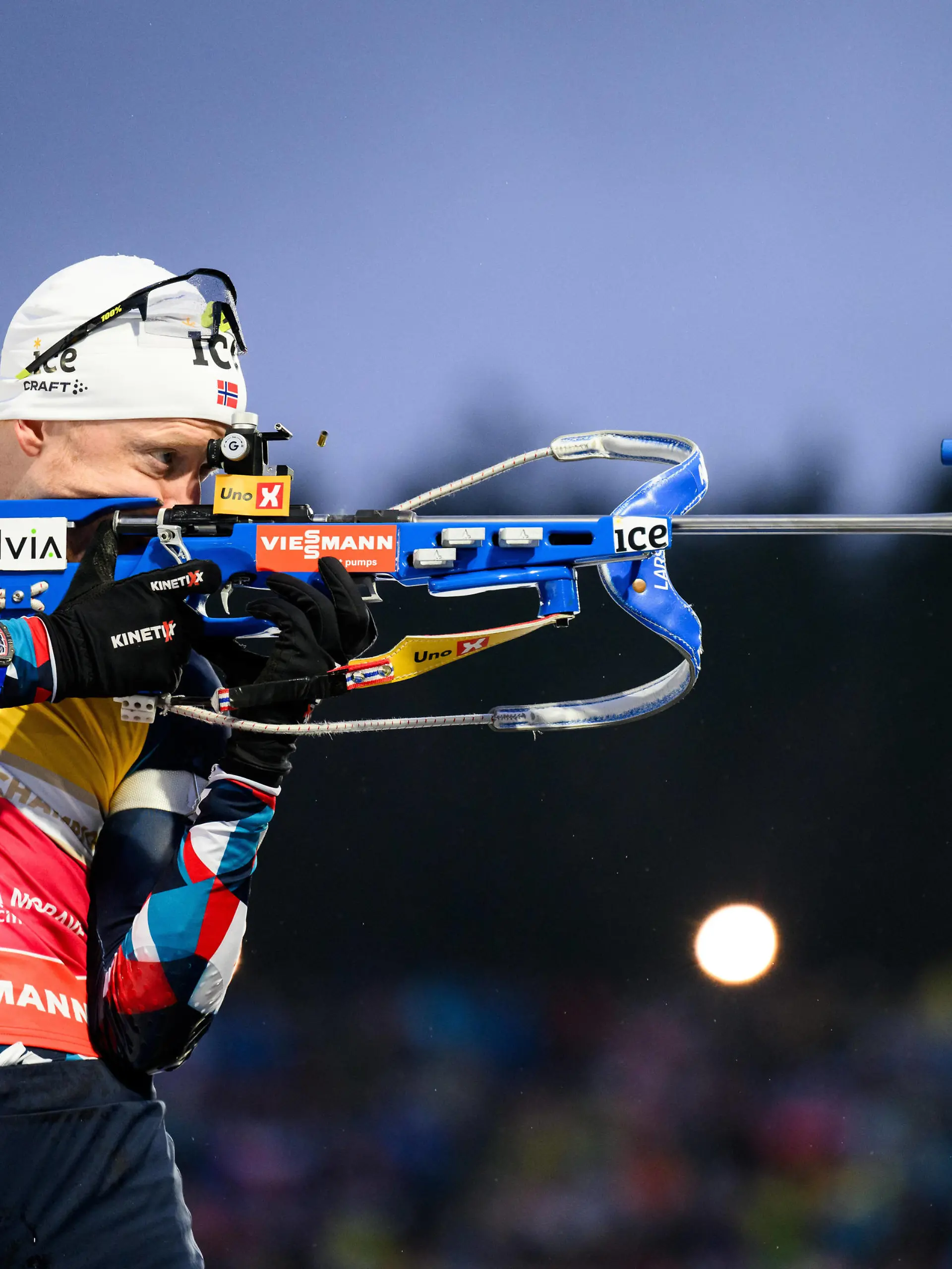240211 Johannes Thingnes Bo of Norway during zeroing ahead of men s 12,5 km pursuit during the IBU Biathlon World Championships on February 11, 2024 in Nove Mesto na Morave. Photo: Petter Arvidson / BILDBYRAN / kod PA / PA0758 bbeng skidskytte biathlon skiskyting skidskytte-vm vm ibu world championships biathlon world championships pursuit jaktstart *** 240211 Johannes Thingnes Bo of Norway during zeroing ahead of men s 12,5 km pursuit during the IBU Biathlon World Championships on February 11, 2024 in Nove Mesto na Morave Photo Petter Arvidson BILDBYRAN kod PA PA0758 bbeng biathlon biathlon biathlon biathlon biathlon world championships ibu world championships biathlon world championships pursuit chase start PUBLICATIONxNOTxINxSWExNORxAUT Copyright: PETTERxARVIDSON BB240211PA187