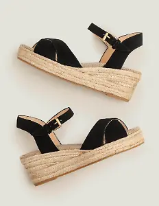 Espadrilles mit Keilabsatz