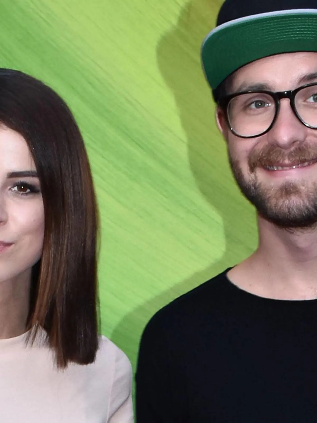  Trolls Photocall mit Lena Meyer-Landrut und Mark Forster Lena Meyer-Landrut und Mark Foster beim Photocall zum Animations Kinofilm Trolls am 26.09.2016 in Berlin Trolls Photocall in Berlin, 2016 PUBLICATIONxINxGERxSUIxAUTxONLY