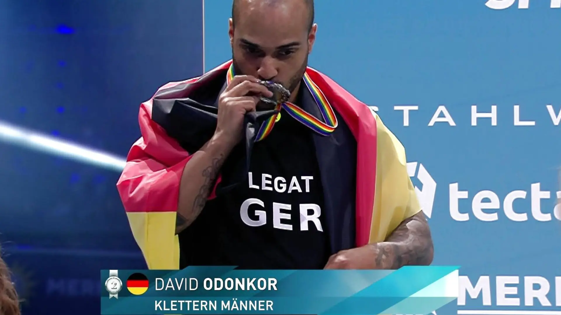 RTL Sommerspiele: David Odonkor gewinnt Silber für Thorsten Legat