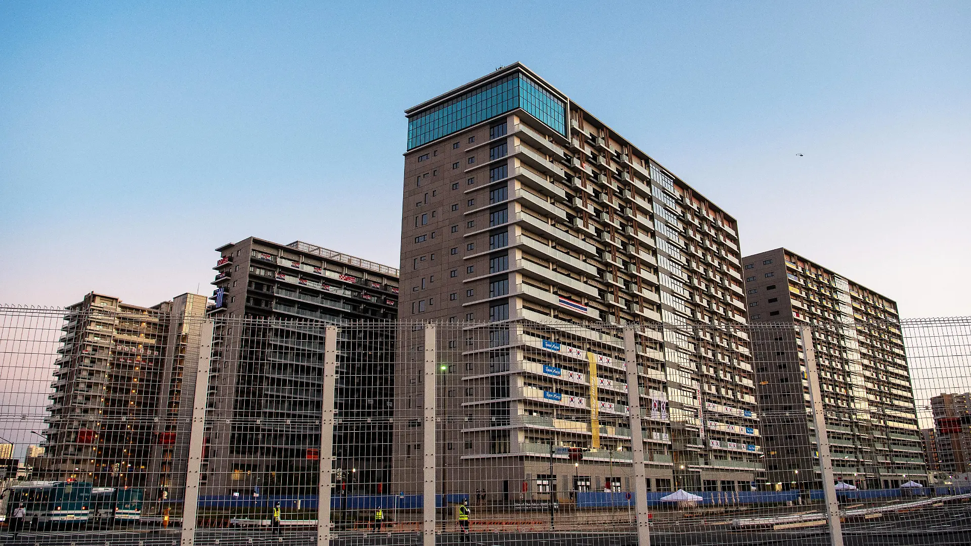 Das olympische Dorf in Tokio