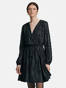 Talbot Runhof X Peter Hahn Kleid in Wickel-Optik