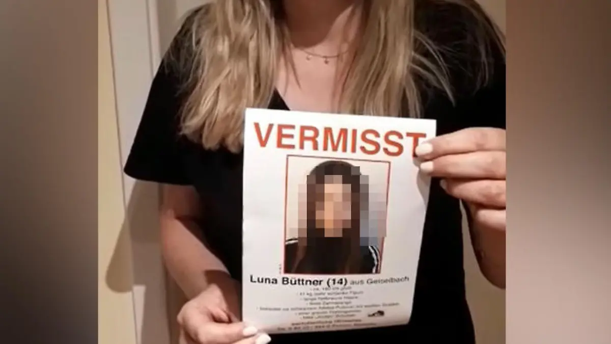 Luna Büttner wird seit Freitag vermisst.