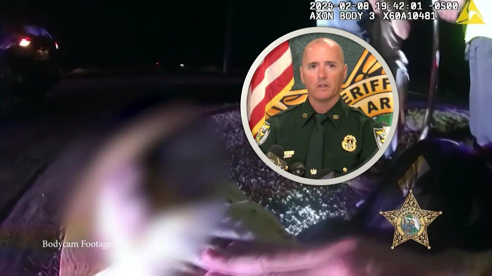 Sheriff rettet Baby nach Unfall