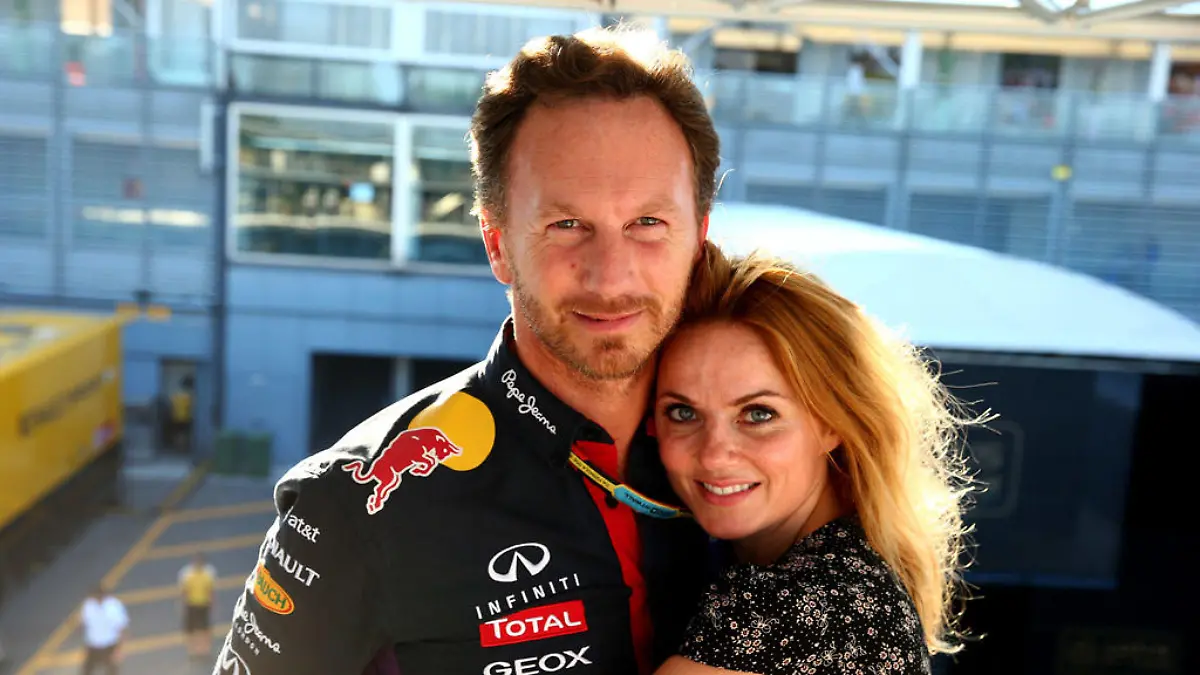 Geri Halliwell und Christian Horner