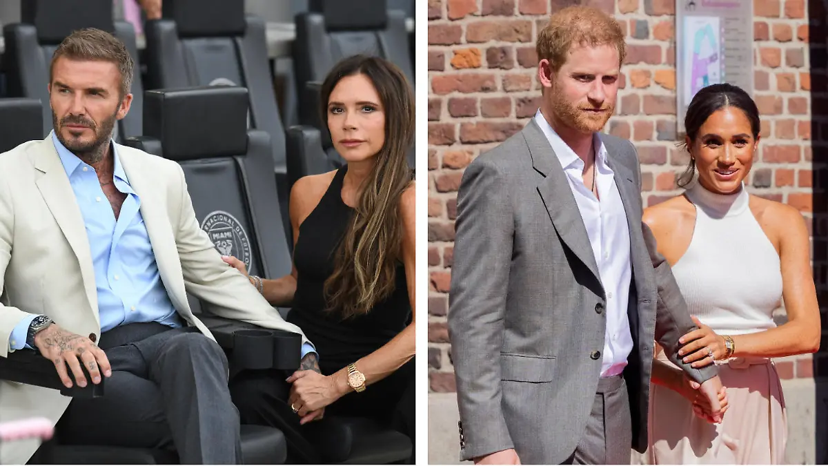 David und Victoria Beckham sollen Prinz Harry und Herzogin Meghan die Freundschaft gekündigt haben