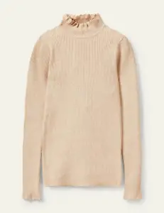 Pullover mit Muschelsaum