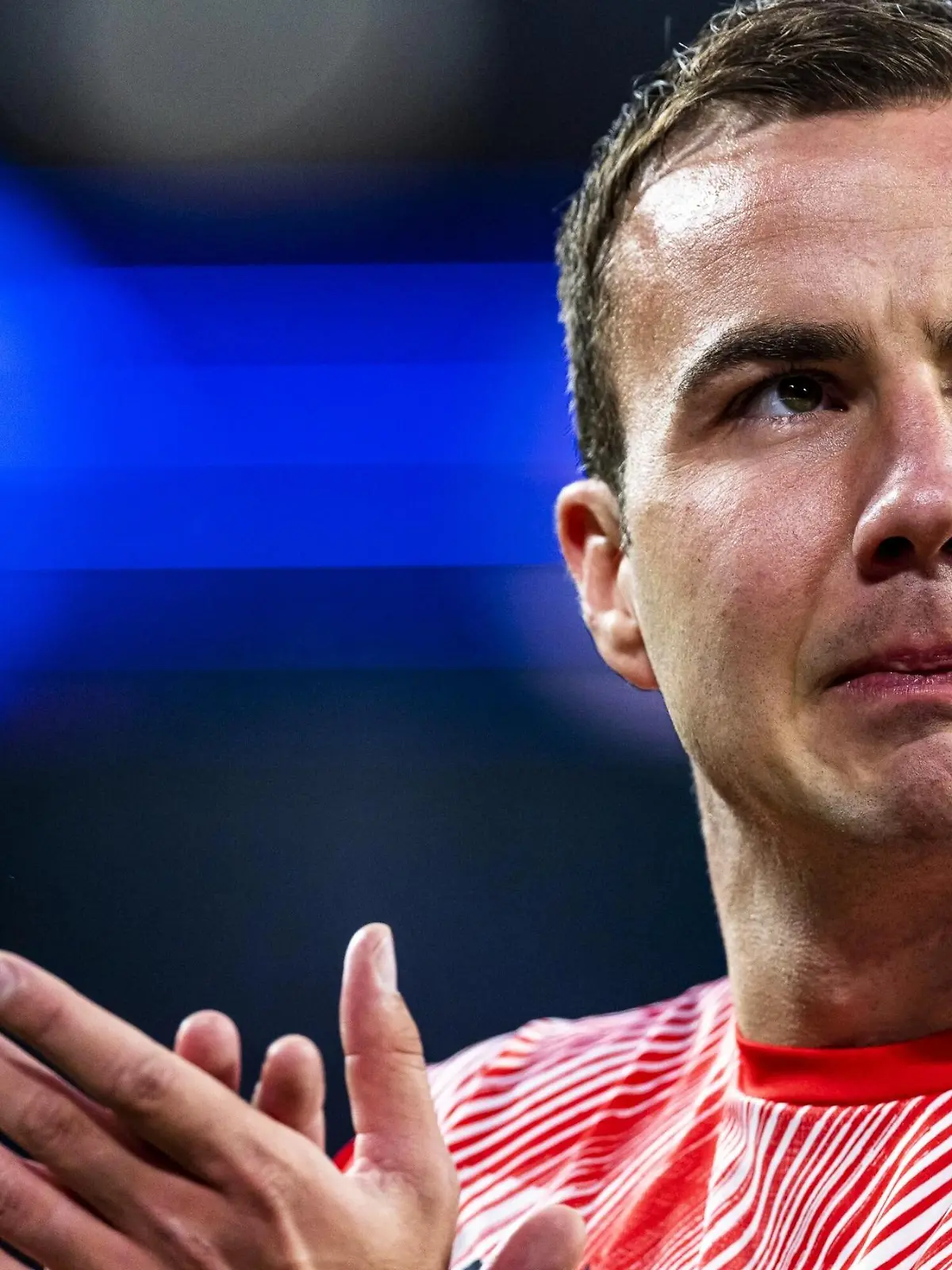 EINDHOVEN, Netherlands, 24-08-2021, football, Philips stadium, Last qualification round Champions League, season 2021 / 2022, during the match PSV - Benfica, PSV player Mario Gotze PSV - Benfica PUBLICATIONxNOTxINxNED x13135125x Copyright: 