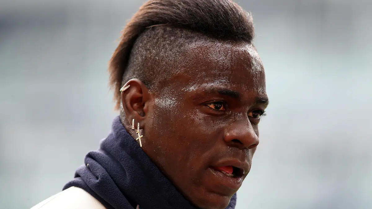 Mario Balotelli of Brescia during the Serie A match at Allianz Stadium, Turin. Picture date: 16th February 2020. Picture credit should read: Jonathan Moscrop/Sportimage PUBLICATIONxNOTxINxUK SPI-0489-0193
