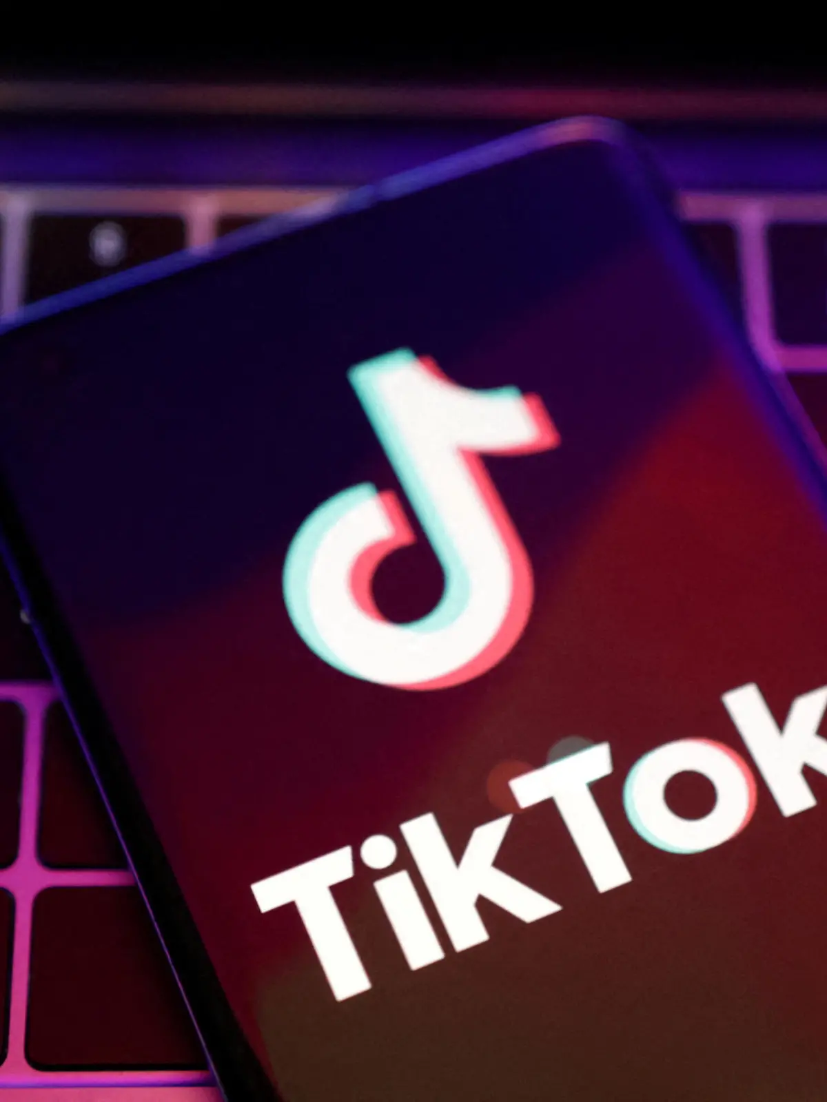 FILE PHOTO: TikTok app logo is seen in this illustration taken, August 22, 2022. REUTERS/Dado Ruvic/Illustration/File Photo
