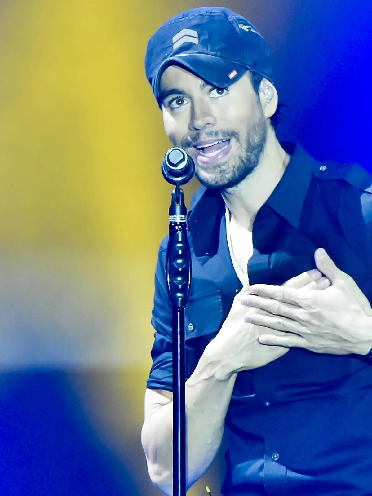 Spanish singer Enrique Iglesias performs during his show in Prague, Czech Republic, on May 7, 2018. (CTKxPhoto/VitxSimanek) CTKPhotoP201805070866301 PUBLICATIONxINxGERxSUIxAUTxONLY VIS 008 K  