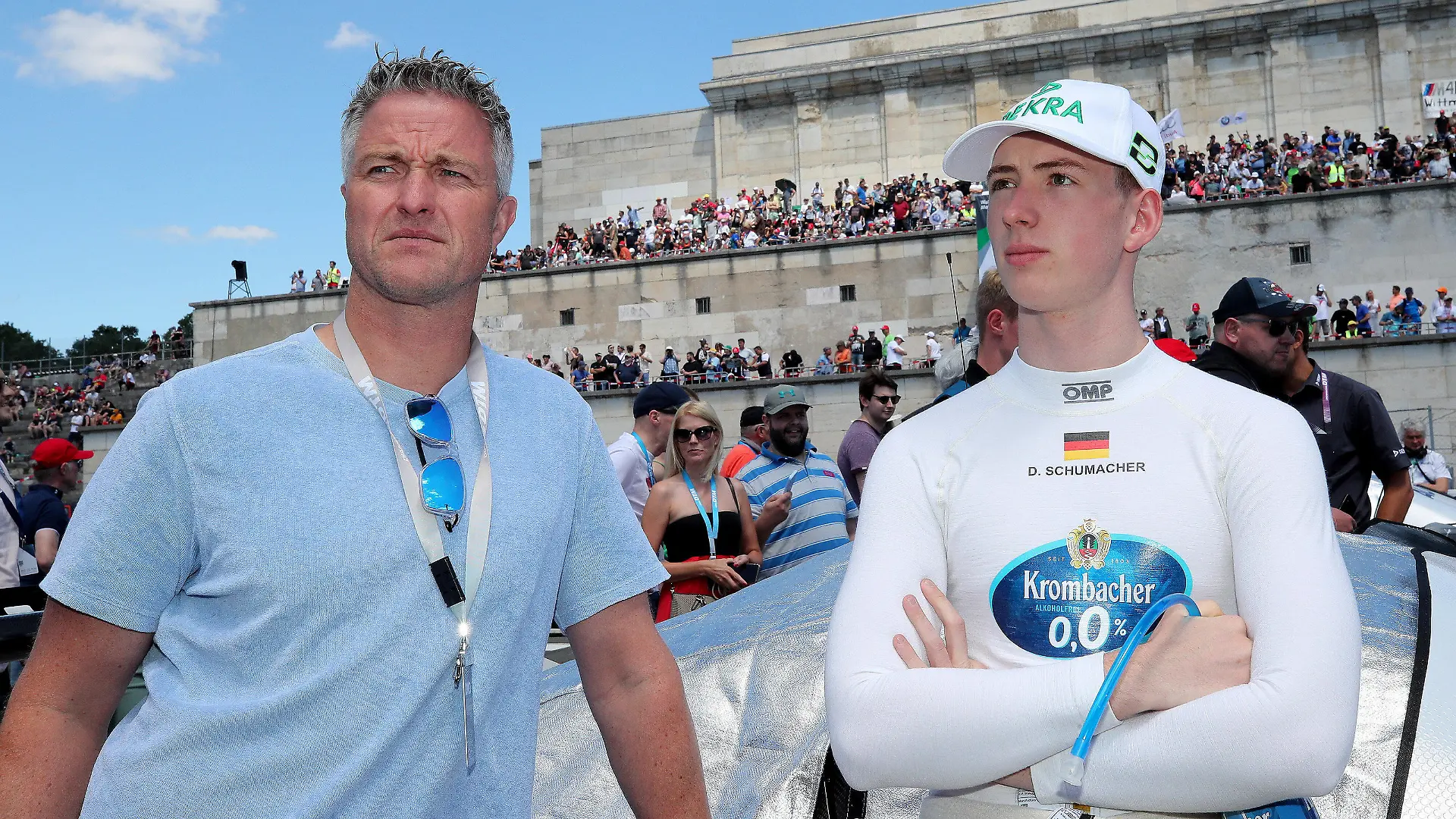 Ralf Schumer und David Schumacher GER Mercedes-AMG Team WINWARD - Mercedes-AMG beim DTM-Lauf auf dem Norisring. Copyright Thomas Pakusch *** Ralf Schumer and David Schumacher GER Mercedes AMG Team WINWARD Mercedes AMG at the DTM round at the Norisring Copyright Thomas Pakusch