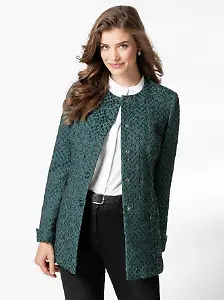 Jacquard-Longblazer
