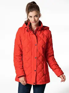 Steppjacke Rippenstrick