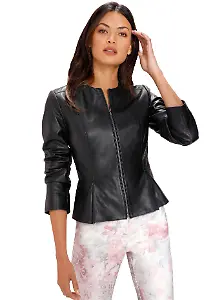 Lady-Lederblazer aus Lamm-Nappa