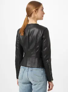 Taillierte Jacke aus Lederimitat von Only