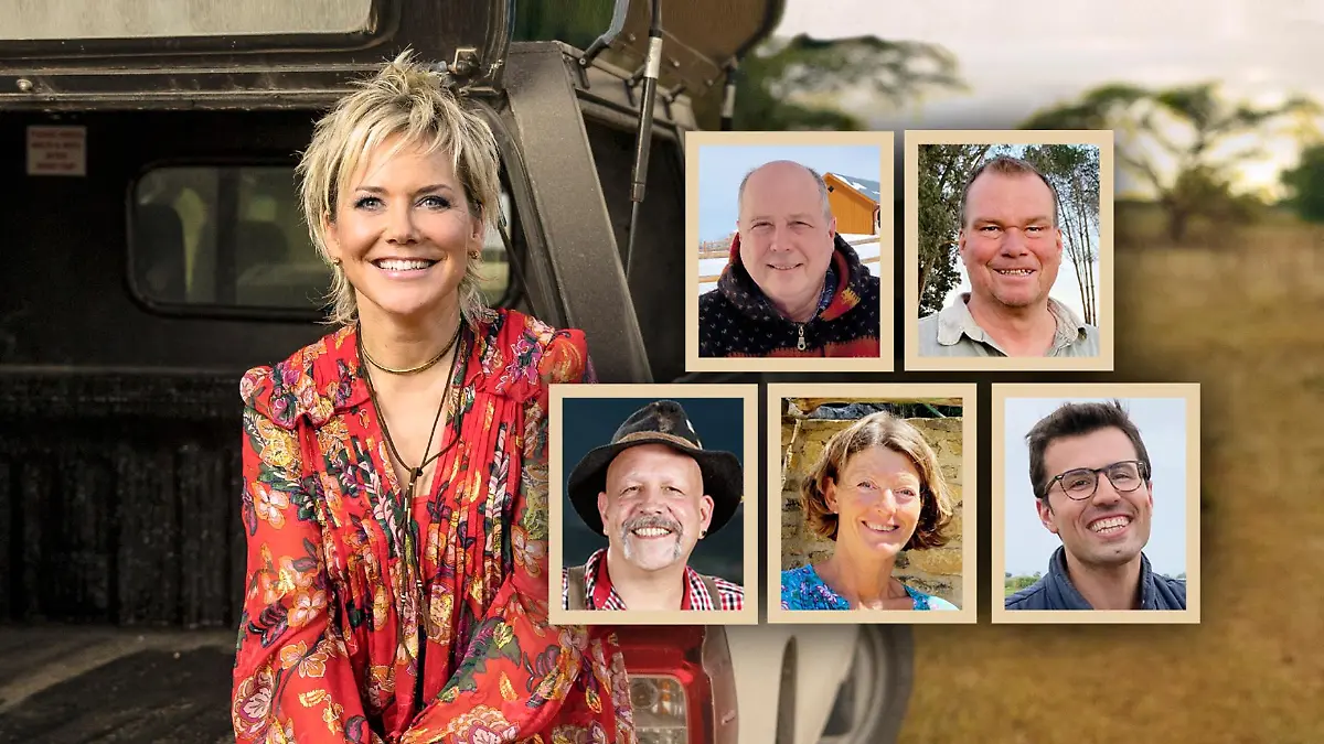 Bauer sucht Frau International: Inka Bause und die fünf Kandidaten der vierten Staffel