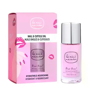 Le Mini Macaron Rosé Kiss Nail & Cuticle Oil