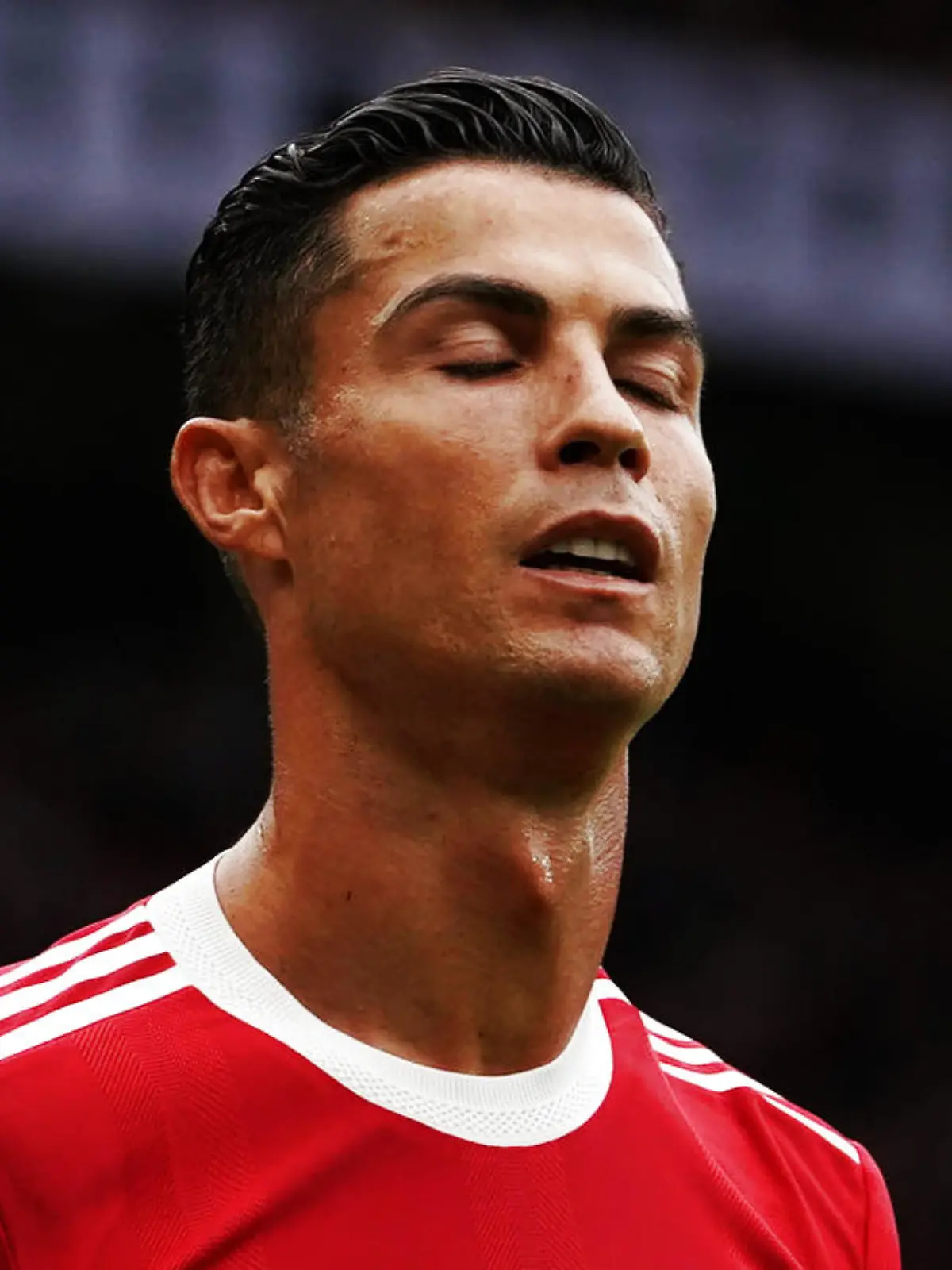  Manchester United, ManU v Aston Villa - Premier League - Old Trafford Manchester United s Cristiano Ronaldo during the Premier League match at Old Trafford, Manchester. Picture date: Saturday September 25, 2021. EDITORIAL USE ONLY No use with unauthorised audio, video, data, fixture lists, club/league logos or live services. Online in-match use limited to 120 images, no video emulation. No use in betting, games or single club/league/player publications. PUBLICATIONxINxGERxSUIxAUTxONLY Copyright: xMartinxRickettx 62659884 