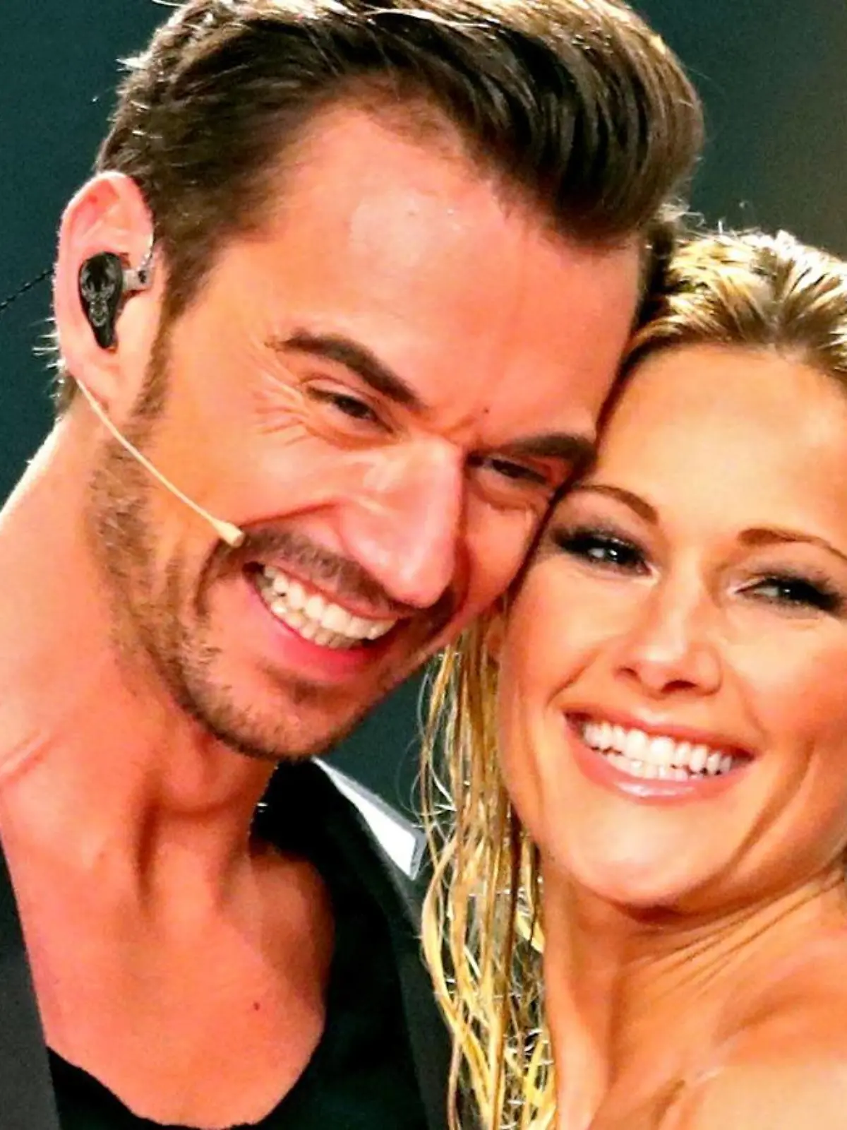 ARD: Schlagerchampions - Das große Fest der Besten . Fernsehmoderator Florian Silbereisen und Sängerin Helene Fischer während der ARD Fernsehshow Schlagerchampions - Das große Fest der Besten am 13.01.2018 im Velodrom Berlin. *** ARD Schlager champions the great feast of the best TV host Florian Silbereisen and singer Helene Fischer during the ARD TV show of hit champions the big Festival of the best of the 13 01 2018 at the Velodrom Berlin  