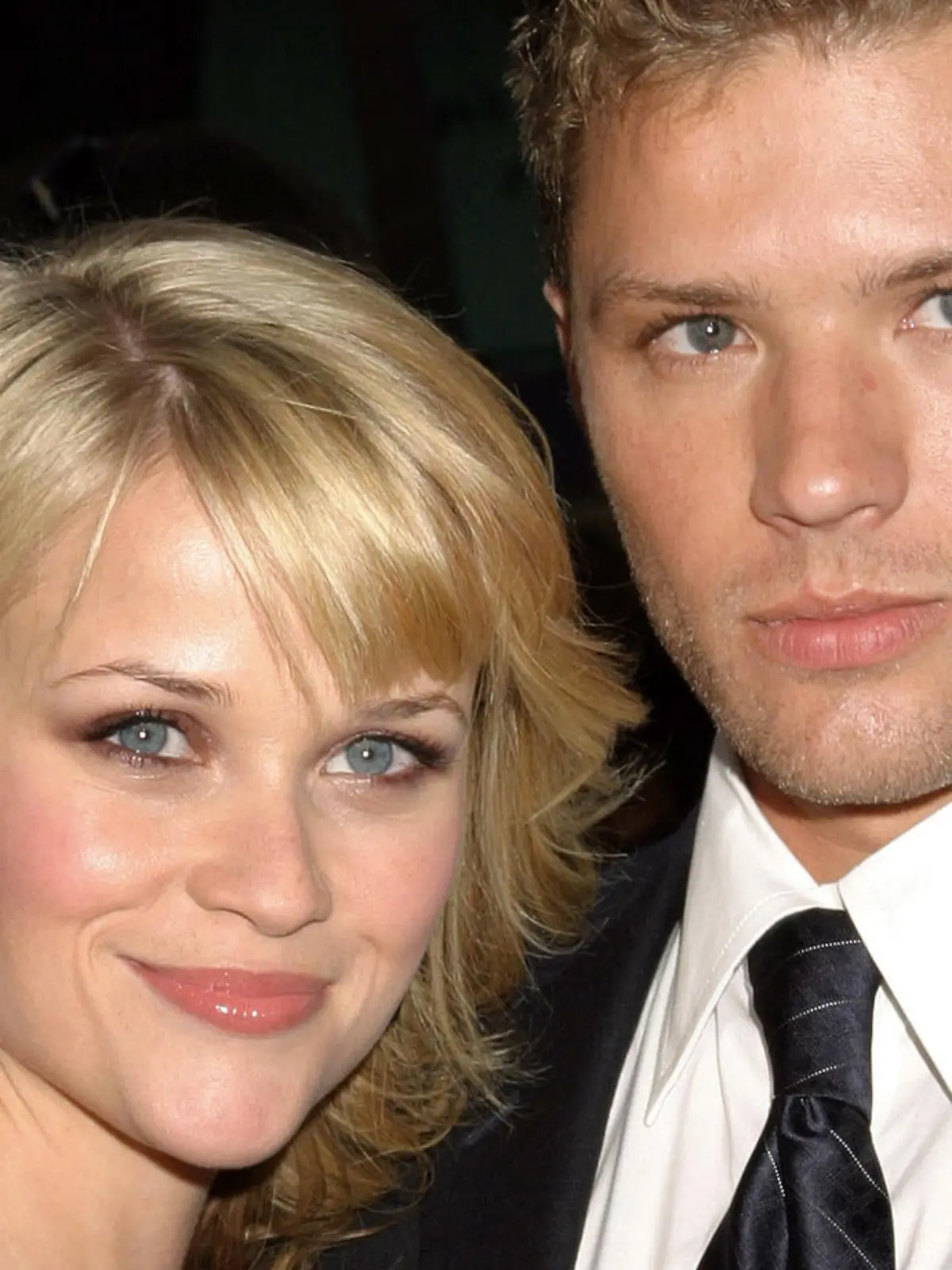 Married actors Ryan Phillippe and Reese Witherspoon attend the premiere of the Lions Gate Films release "Crash" held at The Academy of Motion Picture Arts and Sciences in Beverly Hills, California on April 26, 2005. Foto: Amanda Parks +++(c) dpa - Report+++