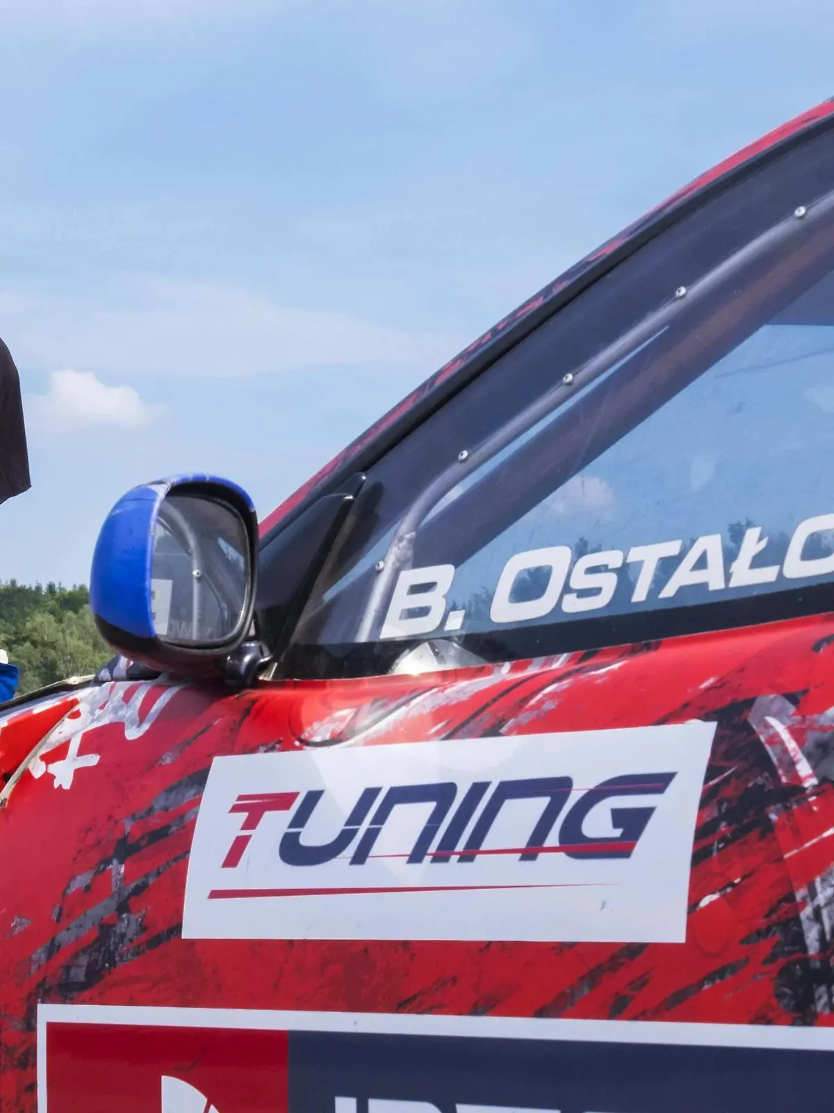 June 15, 2019 - Kielce, Poland - BARTOSZ OSTALOWSKI is the only drifter in the world with the FIA licence, driving his car with no hands. He lost both hands in the motorbike accident in 2006, at the age of 20. He is a pro driver, competes as equal with top pro drivers in races in Poland and Europe. He drives the specially designed car, changes gears with the right shoulder using a custom shifter extension and steers with the left foot. Pro drift driver with no hands, Poland  - ZUMAp170 20190615_zip_p170_033 Copyright: xRobertxPastrykx