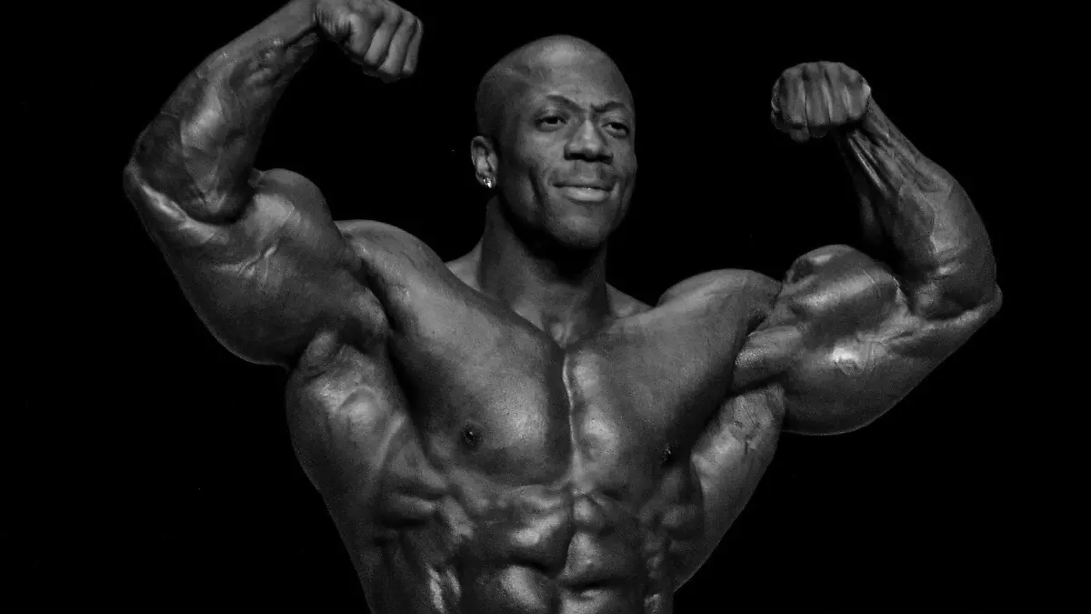 Sept. 27, 2013 - Las Vegas, Nevada, U.S. - SHAWN RHODEN of the U.S.takes fourth place in the 2013 Mr. Olympia competition during Joe Weider s Olympia Fitness and Performance Weekend. Olympia Fitness and Performance Weekend 2013 - ZUMAce6
