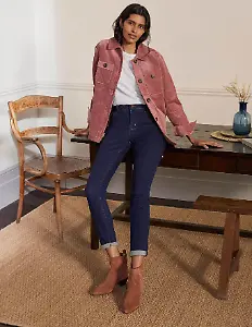 Röhrenjeans in Indigoblau