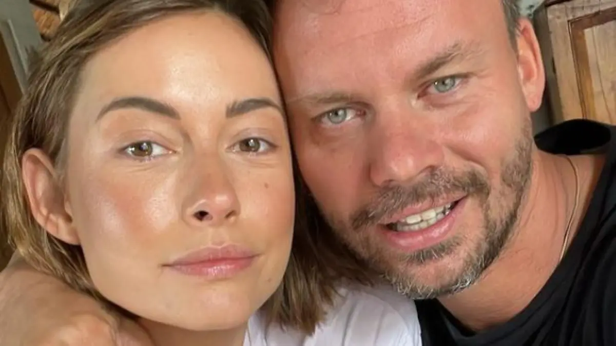 Jenny Lange mit ihrem Freund Dari