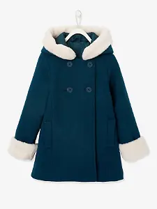 Vertbaudet Mädchen Mantel  Blau