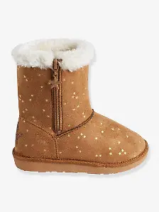 Vertbaudet Winterstiefel Mädchen Hellbraun