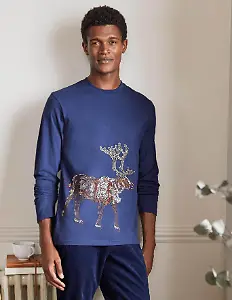 Langärmeliges weihnachtliches Oberteil